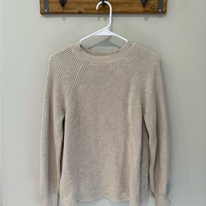 Jessica Simpson Cream Crew Neck Sweater